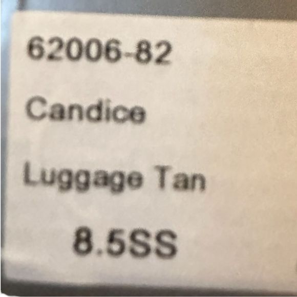 Ros Hommerson Women's Candice Leather Mary Jane Tan Brown Flats shoes sz 8.5 SS - Picture 3 of 7